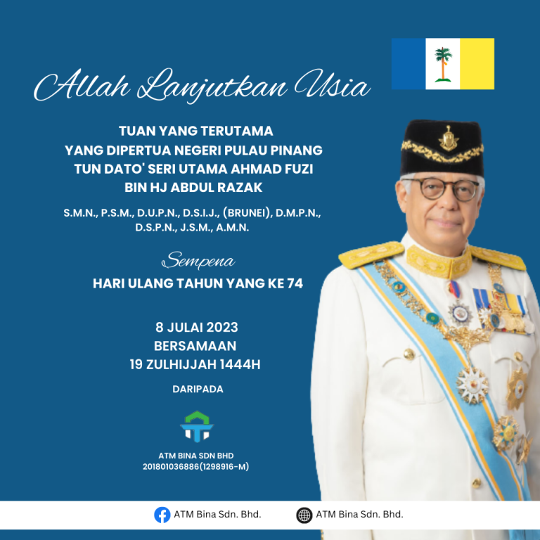Selamat Ulang Tahun Yang Dipertua Pulau Pinang